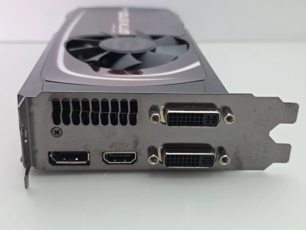 Відеокарта EVGA GeForce GTX 570 1280MB (GDDR5,320 Bit,HDMI,PCI-Ex,Б/у)