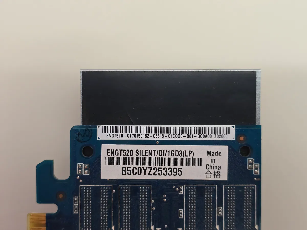 Купити відеокарту ASUS GeForce GT 520 1GB б/в в Україні – перевірена вживана