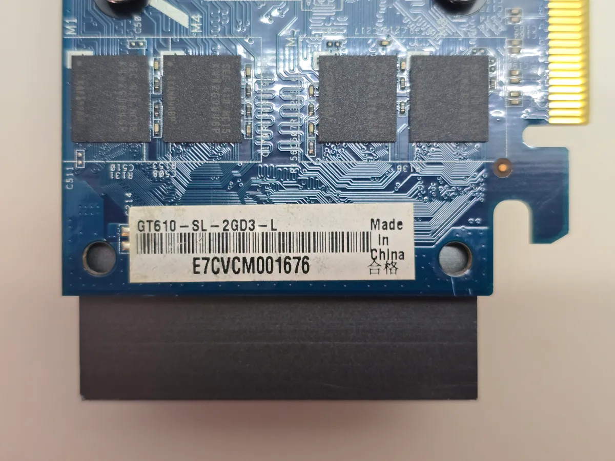 Відеокарта ASUS GeForce GT 610 2GB (2Gb,GDDR3,64 Bit,HDMI,PCI-Ex,Б/у)