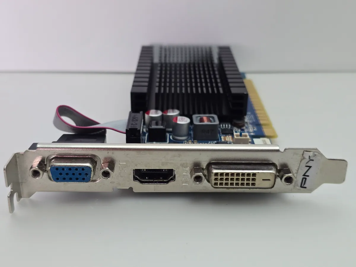 Відеокарта PNY GeForce GT 710 2GB (2Gb,GDDR3,64 Bit,HDMI,PCI-Ex,Б/У)
