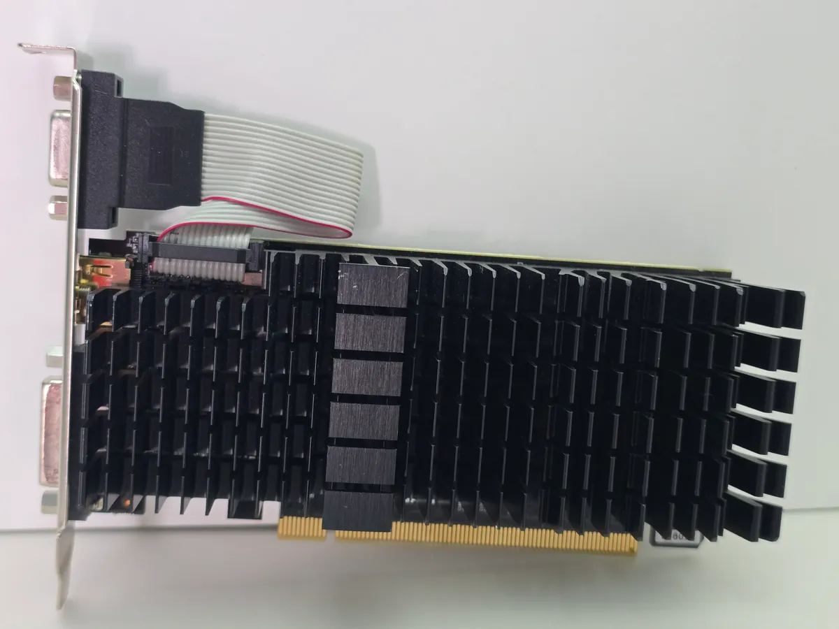 Відеокарта GIGABYTE GeForce GT 710 2GB (GDDR3,64 Bit,HDMI,PCI-Ex,Б/у)