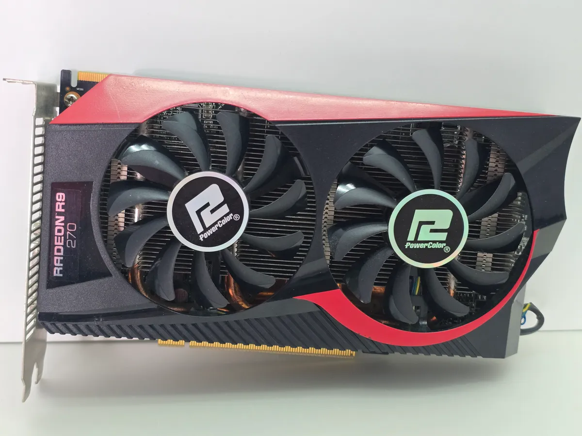 Відеокарта PowerColor Radeon R9 270 2GB (GDDR5,256 Bit,HDMI,PCI-Ex,Б/в)