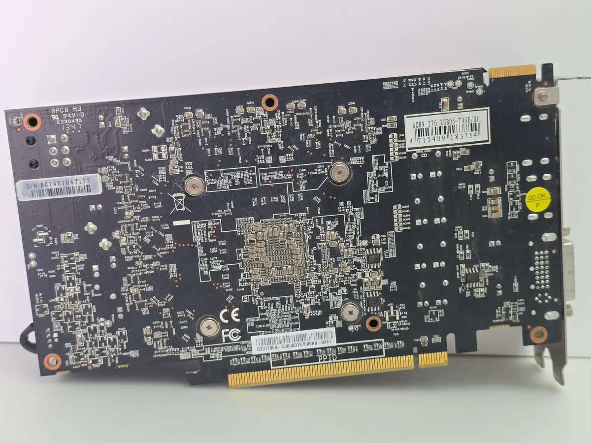 Відеокарта PowerColor Radeon R9 270 2GB (GDDR5,256 Bit,HDMI,PCI-Ex,Б/в)