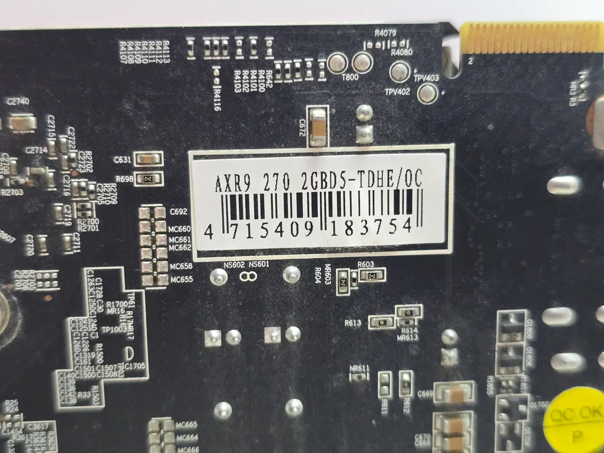 Відеокарта PowerColor Radeon R9 270 2GB (GDDR5,256 Bit,HDMI,PCI-Ex,Б/в)