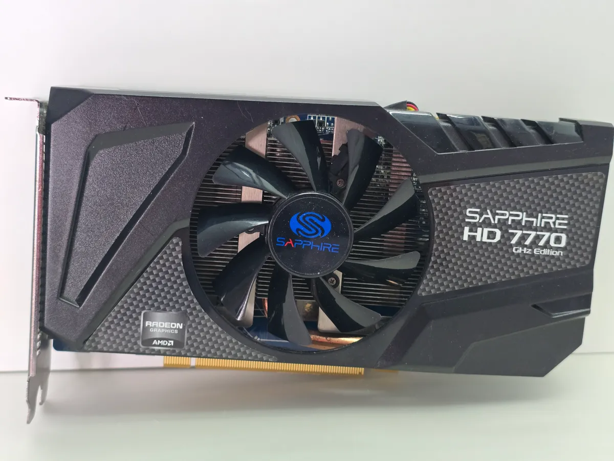 Відеокарта Sapphire HD 7770 GHz Edition 1GB (1GB,GDDR5,128 Bit,HDMI,PCI-Ex,Б/у)