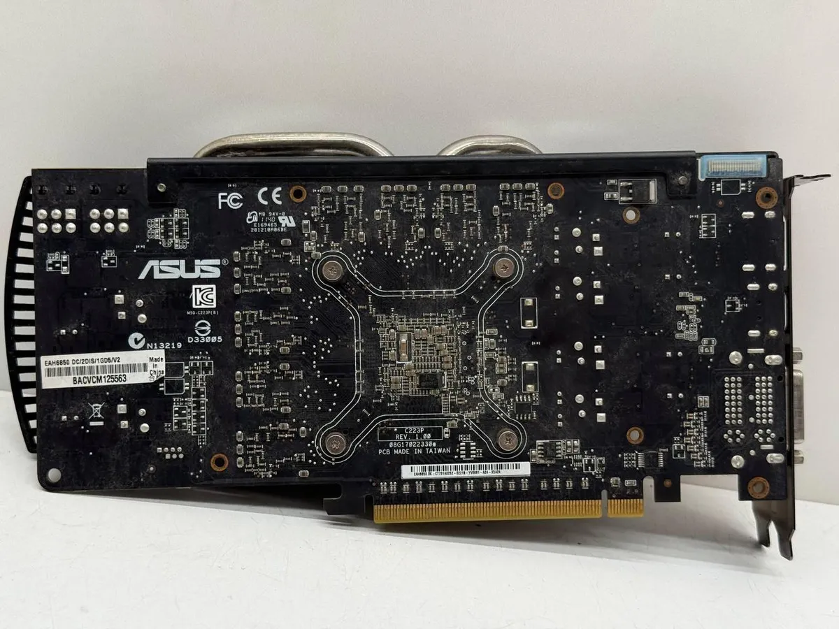 Вживана відеокарта ASUS Radeon HD 6850 1GB GDDR5 | Купити б/в GPU AMD в Україні