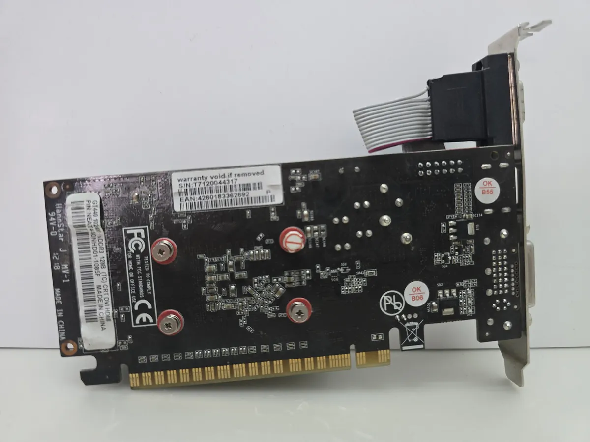 Відеокарта Gainward GeForce GT 440 1GB б/в – перевірена вживана в Україні