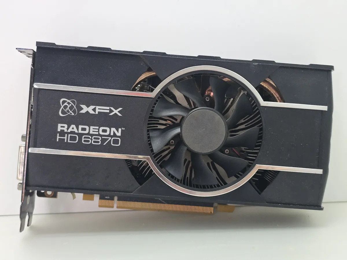 Купити відеокарту XFX Radeon HD 6870 1GB вживану з гарантією 1 місяць