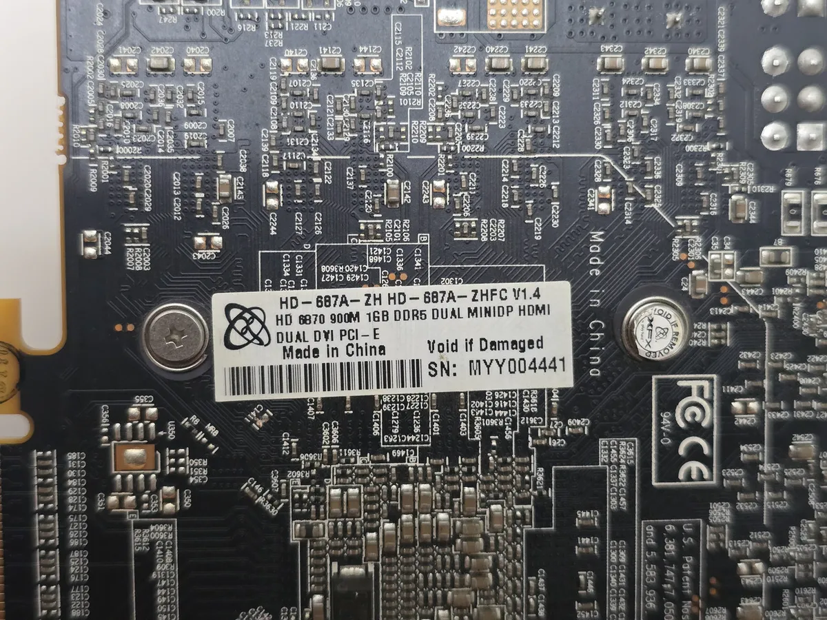 Купити відеокарту XFX Radeon HD 6870 1GB вживану з гарантією 1 місяць