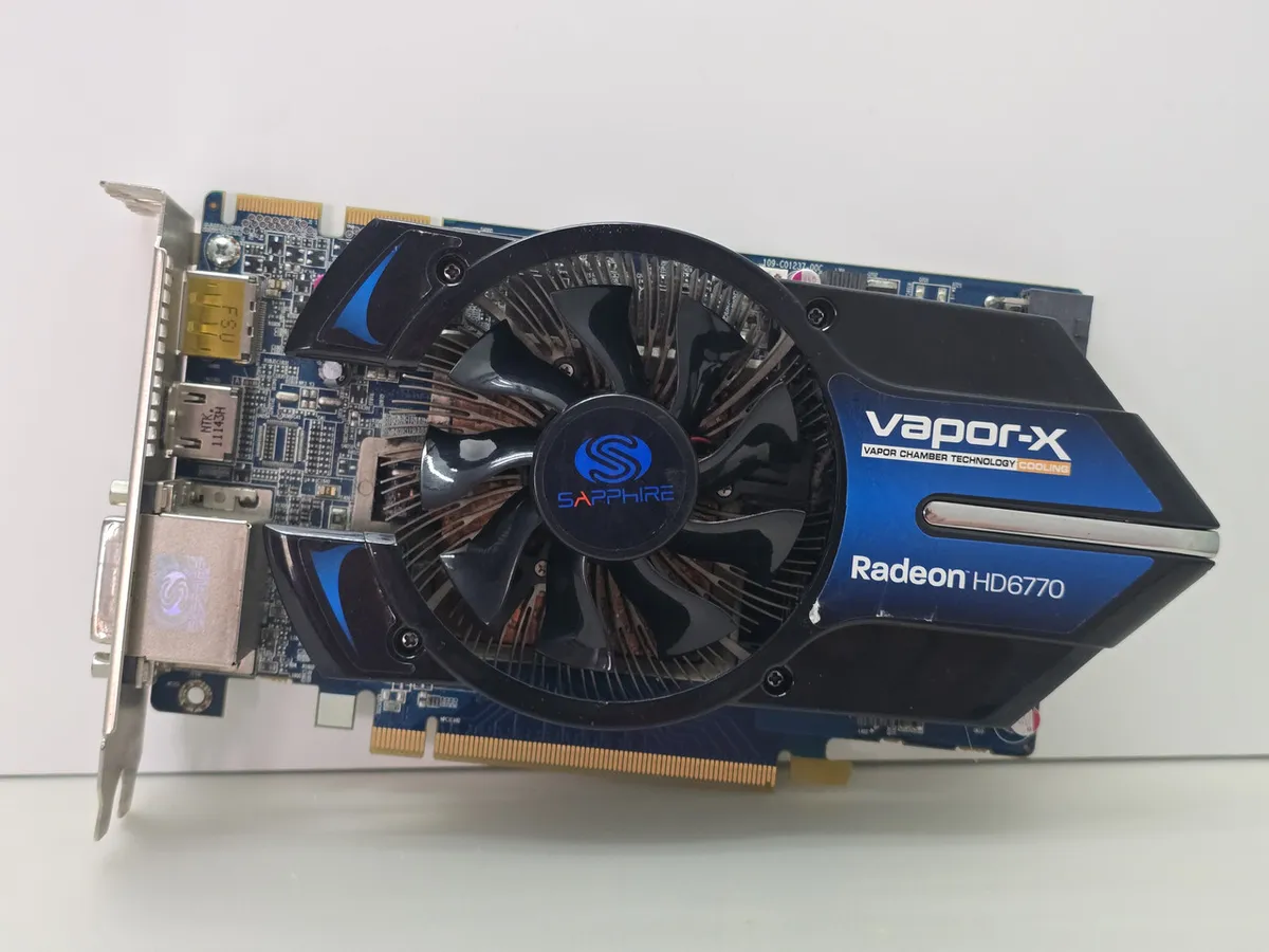 Купить видеокарту Sapphire Radeon HD 6770 1GB б/у с гарантией 1 месяц