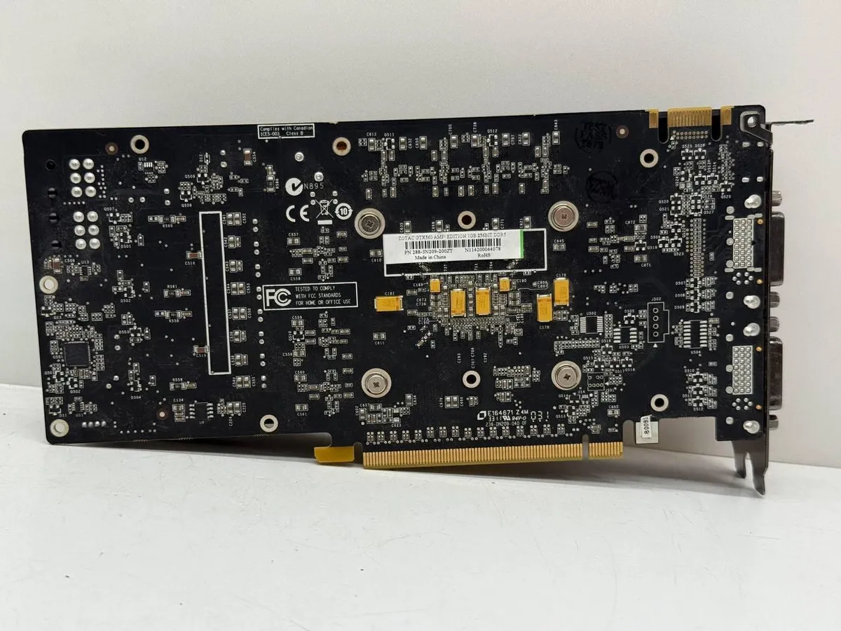 Вживана відеокарта ZOTAC GeForce GTX 560 1GB GDDR5 | Купити б/в GPU NVIDIA в Україні