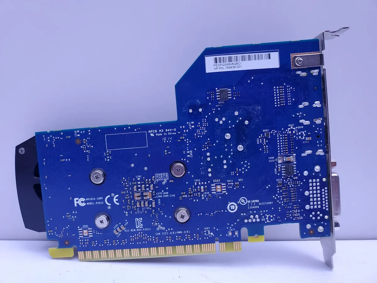 Купити відеокарту Hewlett-Packard GeForce GTX 745 4GB б/у з гарантією 1 місяць