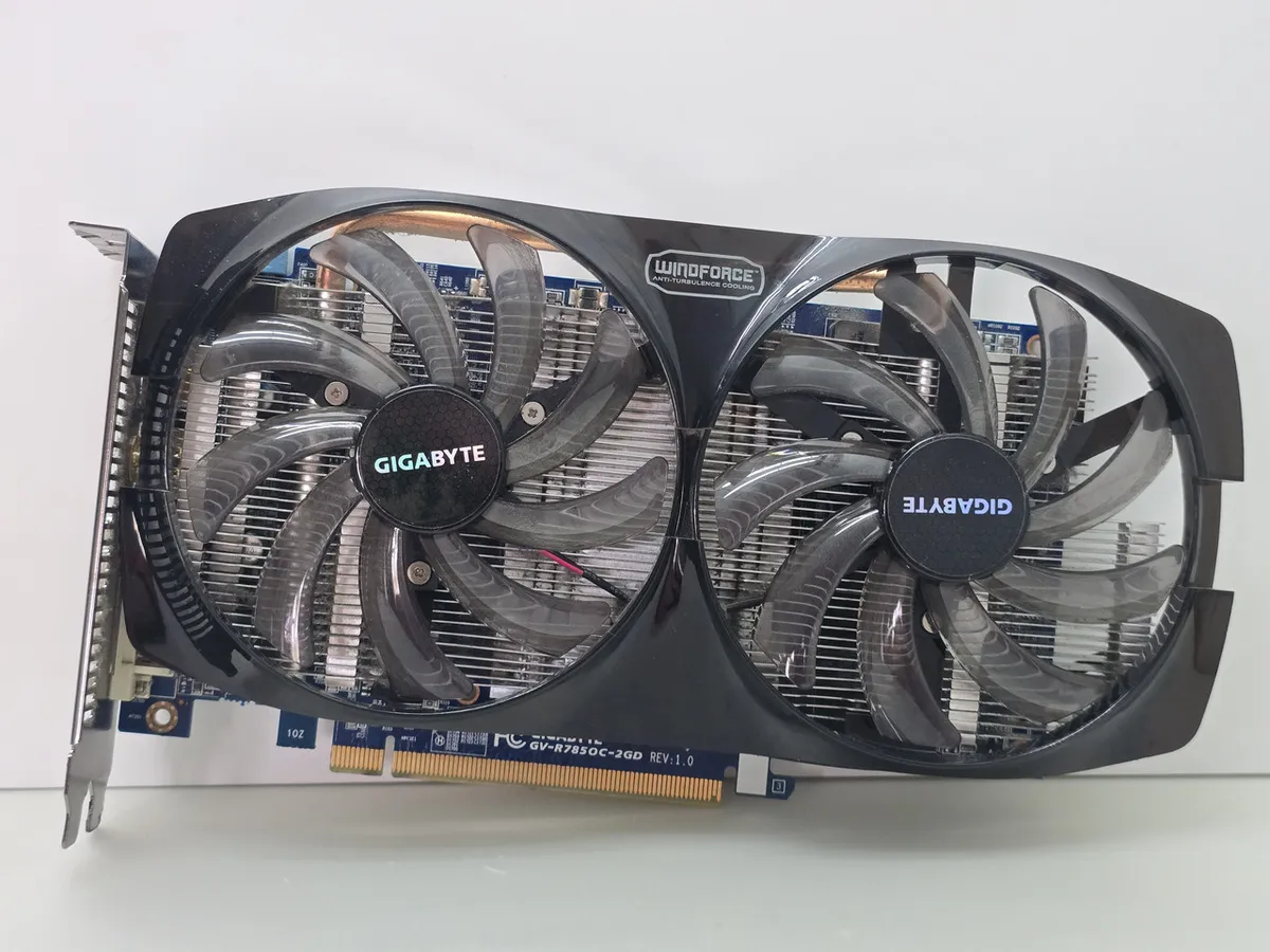 Купить видеокарту Gigabyte Radeon HD 7850 2GB б/у с гарантией 1 месяц