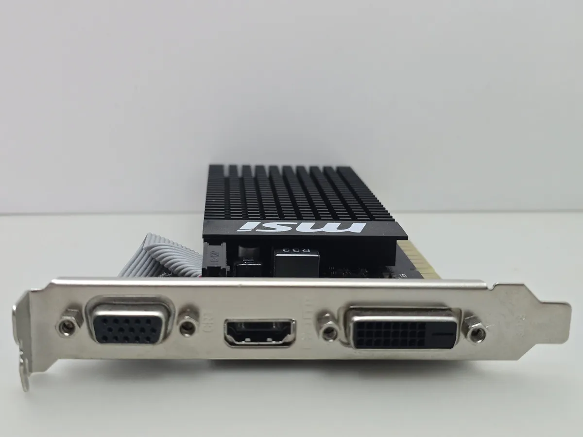 Купити відеокарту MSI GeForce GT 710 1GB GDDR3 б/у HDMI | Гарантія 1 міс