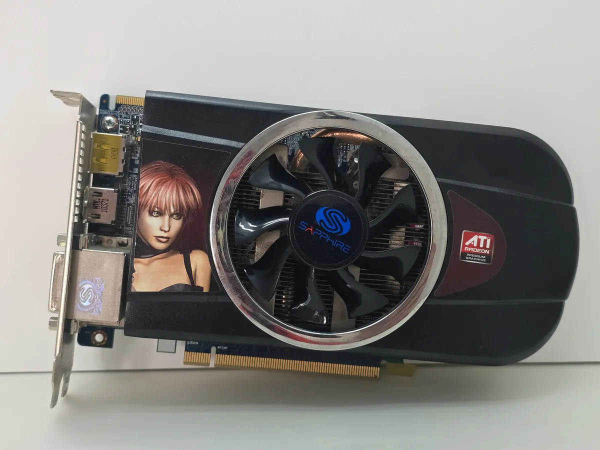 Відеокарта Sapphire Radeon HD 5770 1GB б/у - перевірена з гарантією