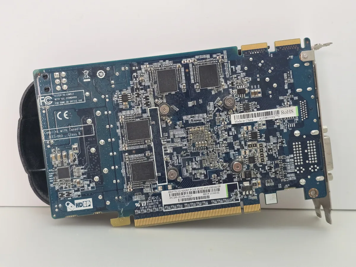 Відеокарта Sapphire Radeon HD 5770 1GB б/у - перевірена з гарантією