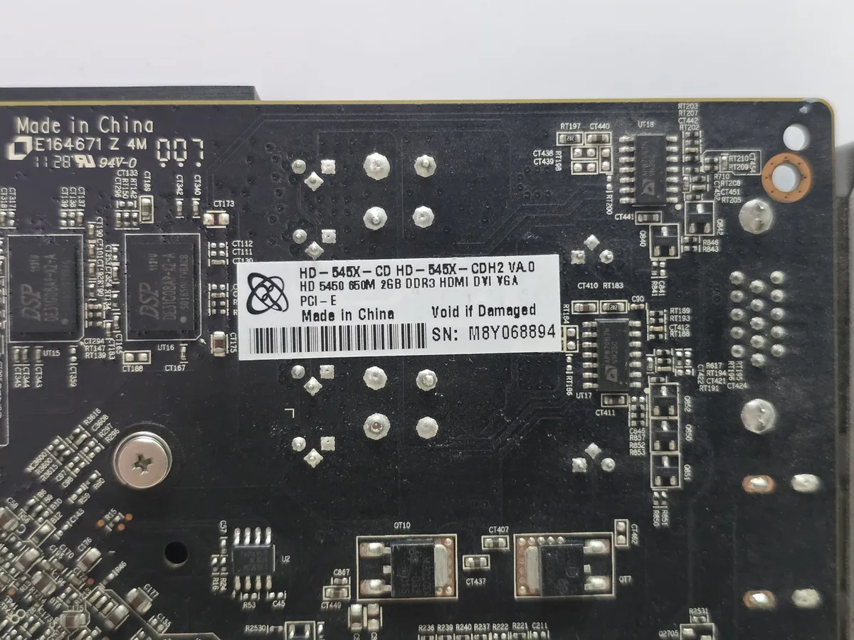 Відеокарта XFX Radeon HD 5450 2GB GDDR3 б/в - купити в Києві з доставкою по Україні