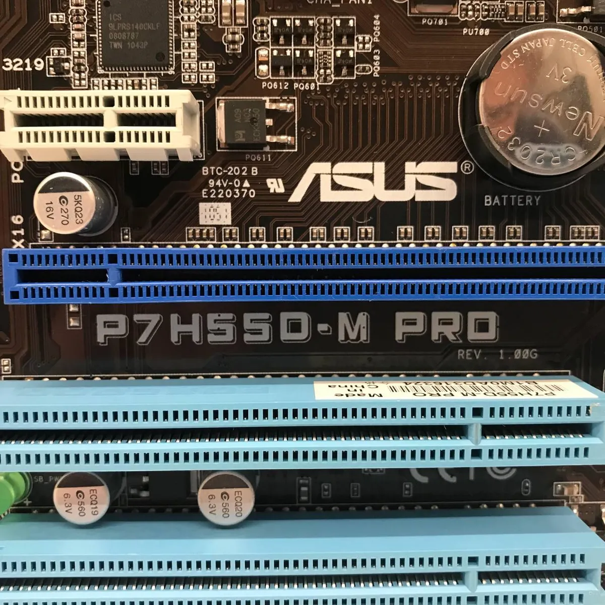 Материнська плата ASUS P7H55D-M PRO (LGA 1156, DDR3, б/в)