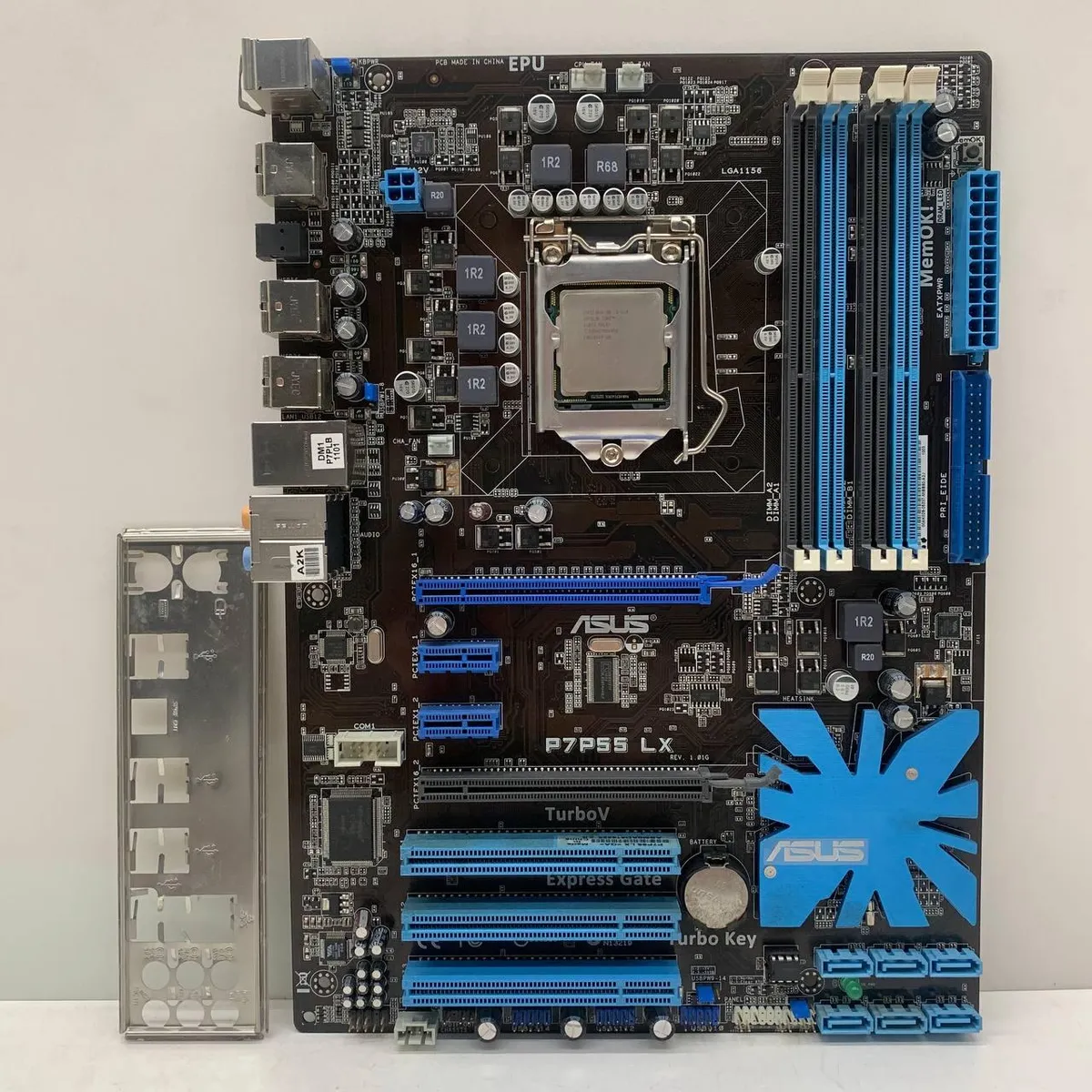 Материнська плата ASUS P7P55 LX (LGA 1156, DDR3, б/в)