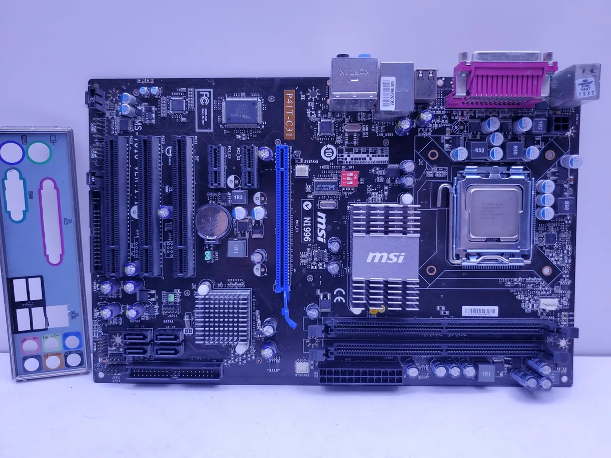 Материнська плата MSI P41T-C31 Socket 775 (LGA 775, DDR2, б/