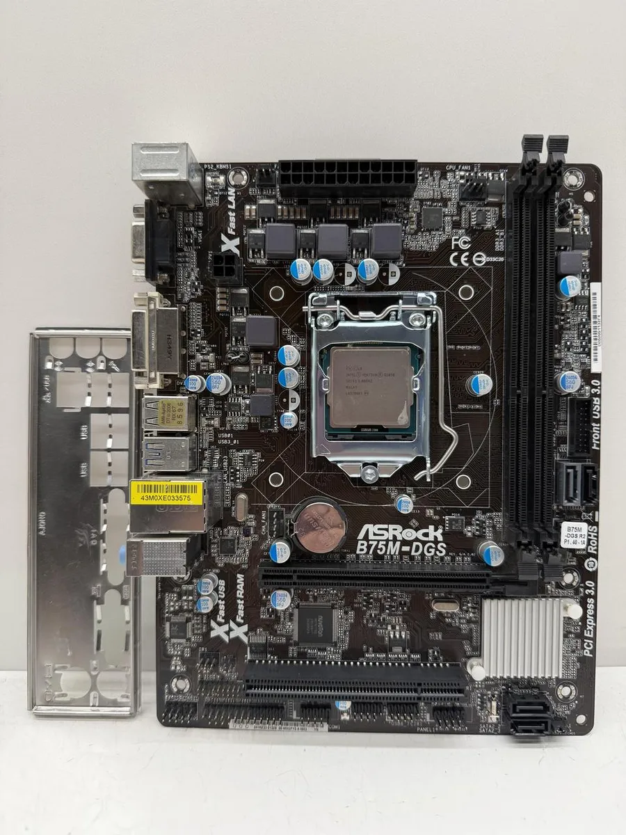 Материнська плата ASRock B75M-DGS LGA 1155 DDR3