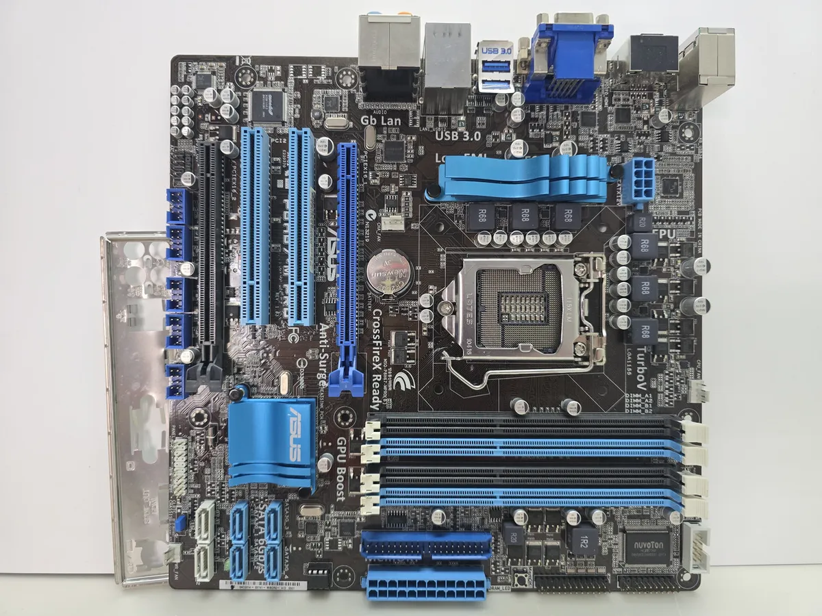 Материнська плата ASUS P8H67-M PRO (LGA 1155, DDR3, б/в)