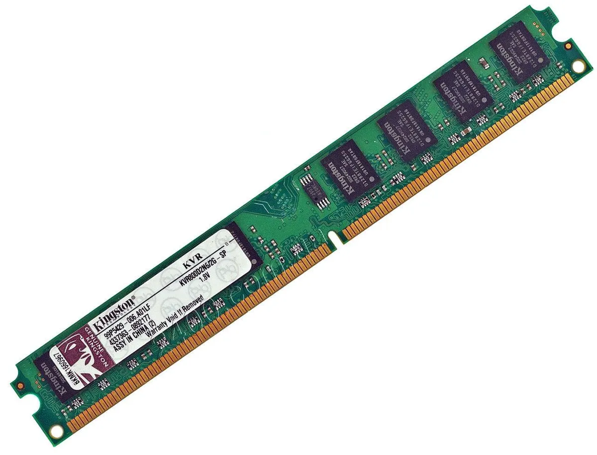Купити Оперативну пам'ять Kingston 2GB DDR2 800MHz б/у з гарантією 1 місяць