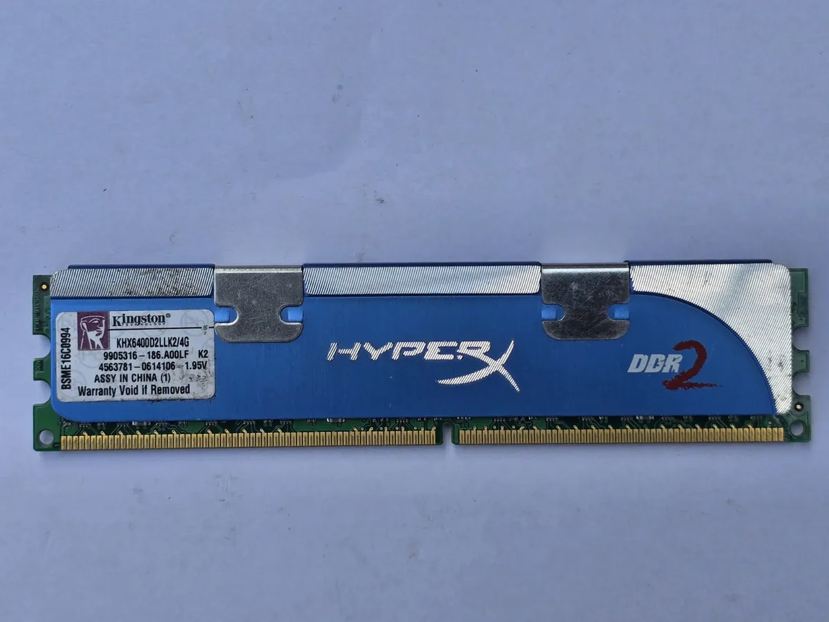 Оперативна пам'ять Kingston 2Gb DDR2 (PC2-8500, 1066 МГц, k