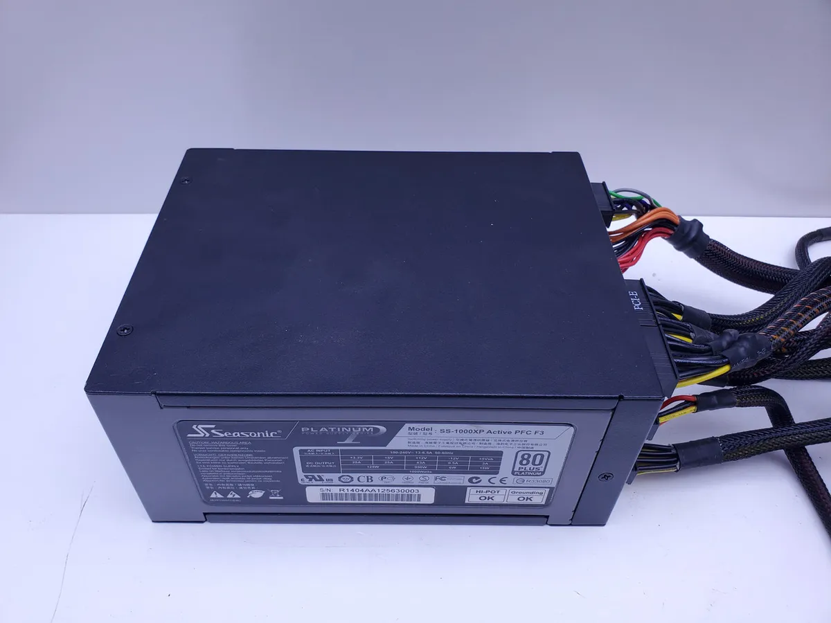 Блок живлення 1000W Seasonic SS-1000XP F3 80plus PLATINUM