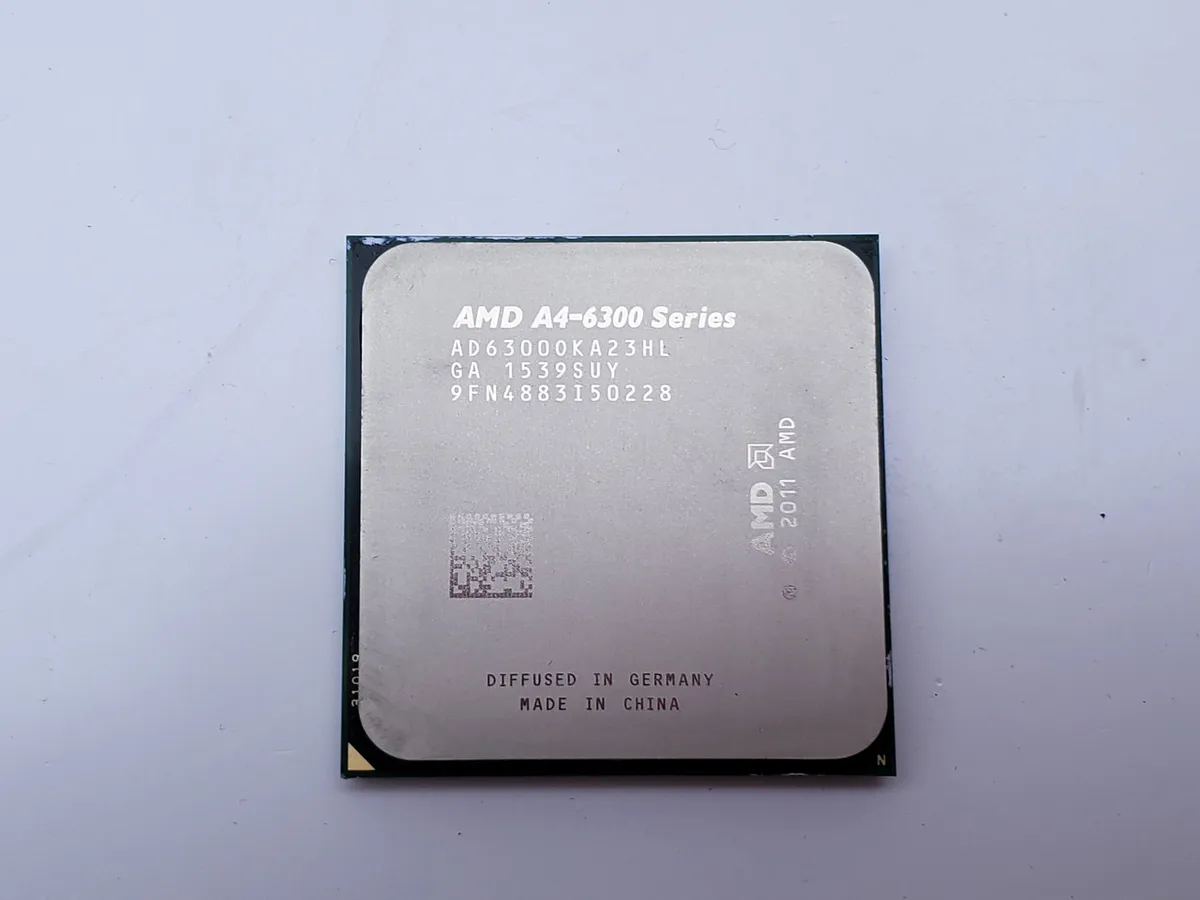 AMD A4-6300 3.7GHz FM2: Б/у APU с Radeon HD – Гарантия и Быстрая Доставка!