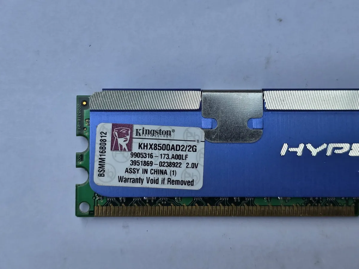 Купить Оперативную память Kingston HyperX 2GB DDR2 1066MHz б/у с гарантией 1 месяц