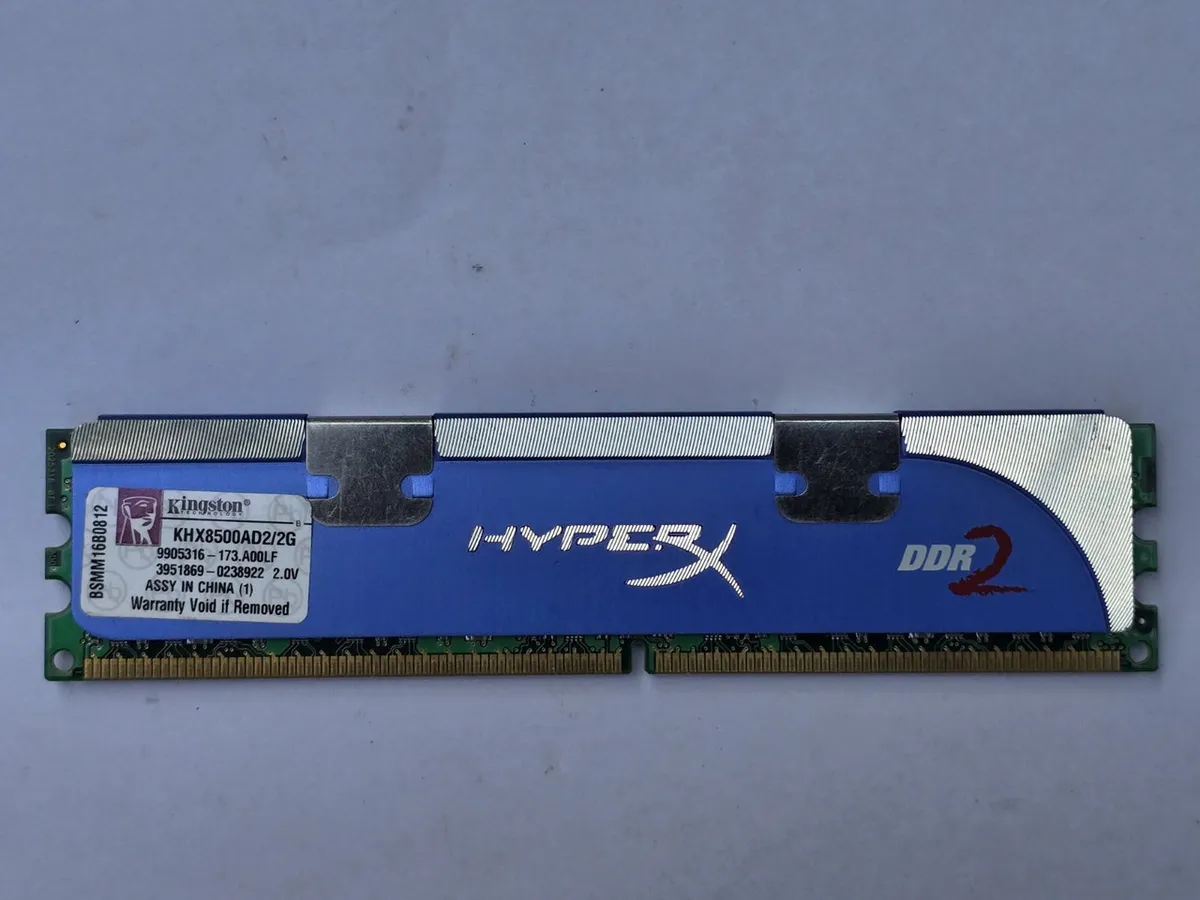 Купить Оперативную память Kingston HyperX 2GB DDR2 1066MHz б/у с гарантией 1 месяц