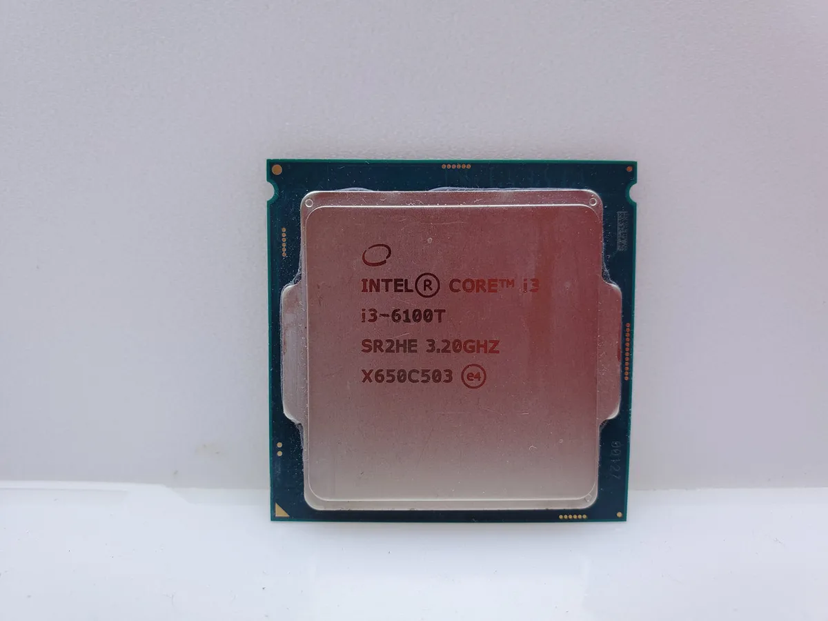 Процесор Intel Core i3-6100T б/у LGA 1151 35W | Купити вживаний i3-6100T з гарантією 1 міс