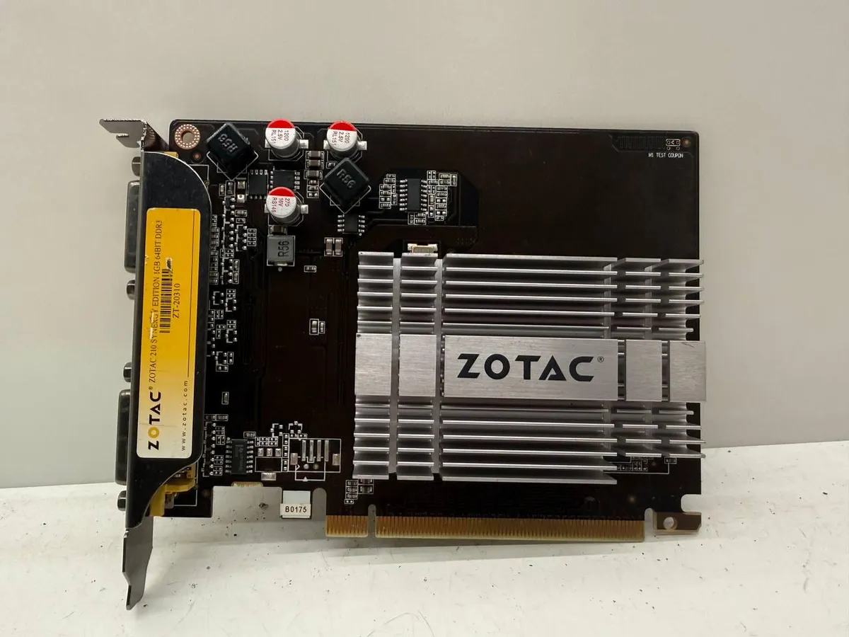 Купить б/у видеокарту Zotac GeForce 210 1GB DDR3 HDMI | Гарантия 1 мес