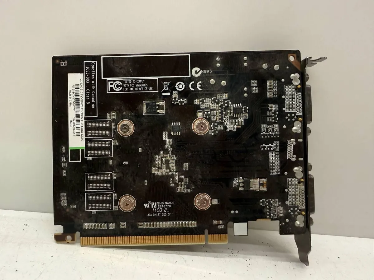 Купить б/у видеокарту Zotac GeForce 210 1GB DDR3 HDMI | Гарантия 1 мес
