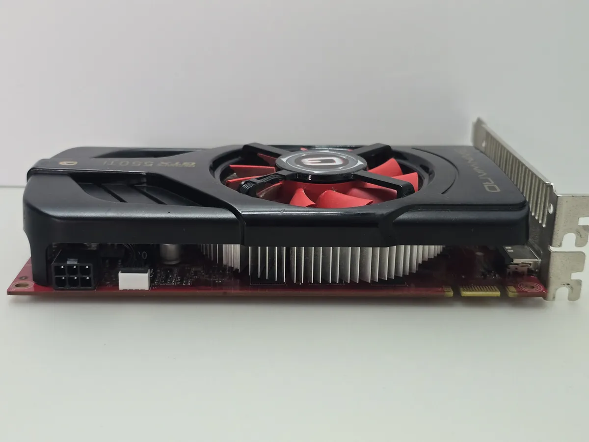 Купити відеокарту Gainward GeForce GTX 550 Ti 1GB б/у з гарантією 1 місяць