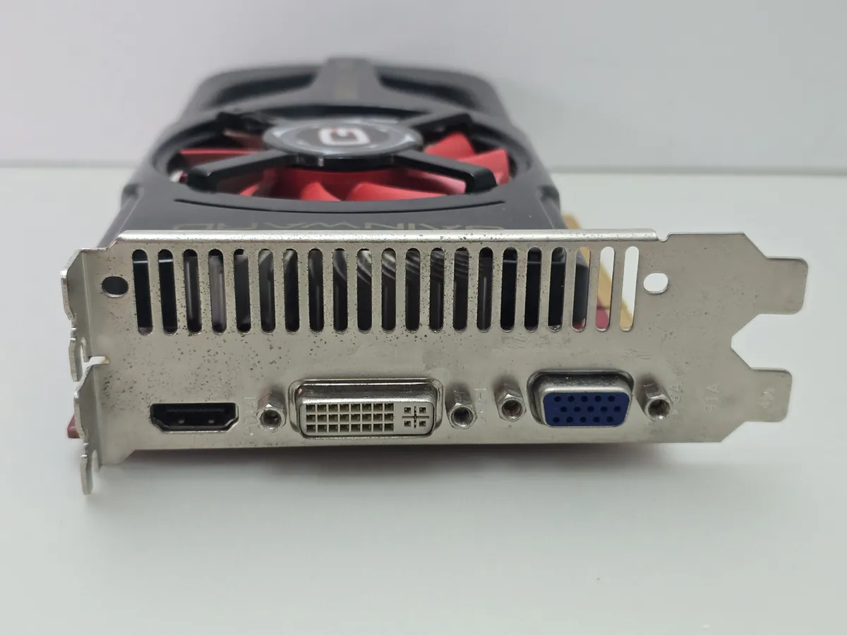 Купити відеокарту Gainward GeForce GTX 550 Ti 1GB б/у з гарантією 1 місяць