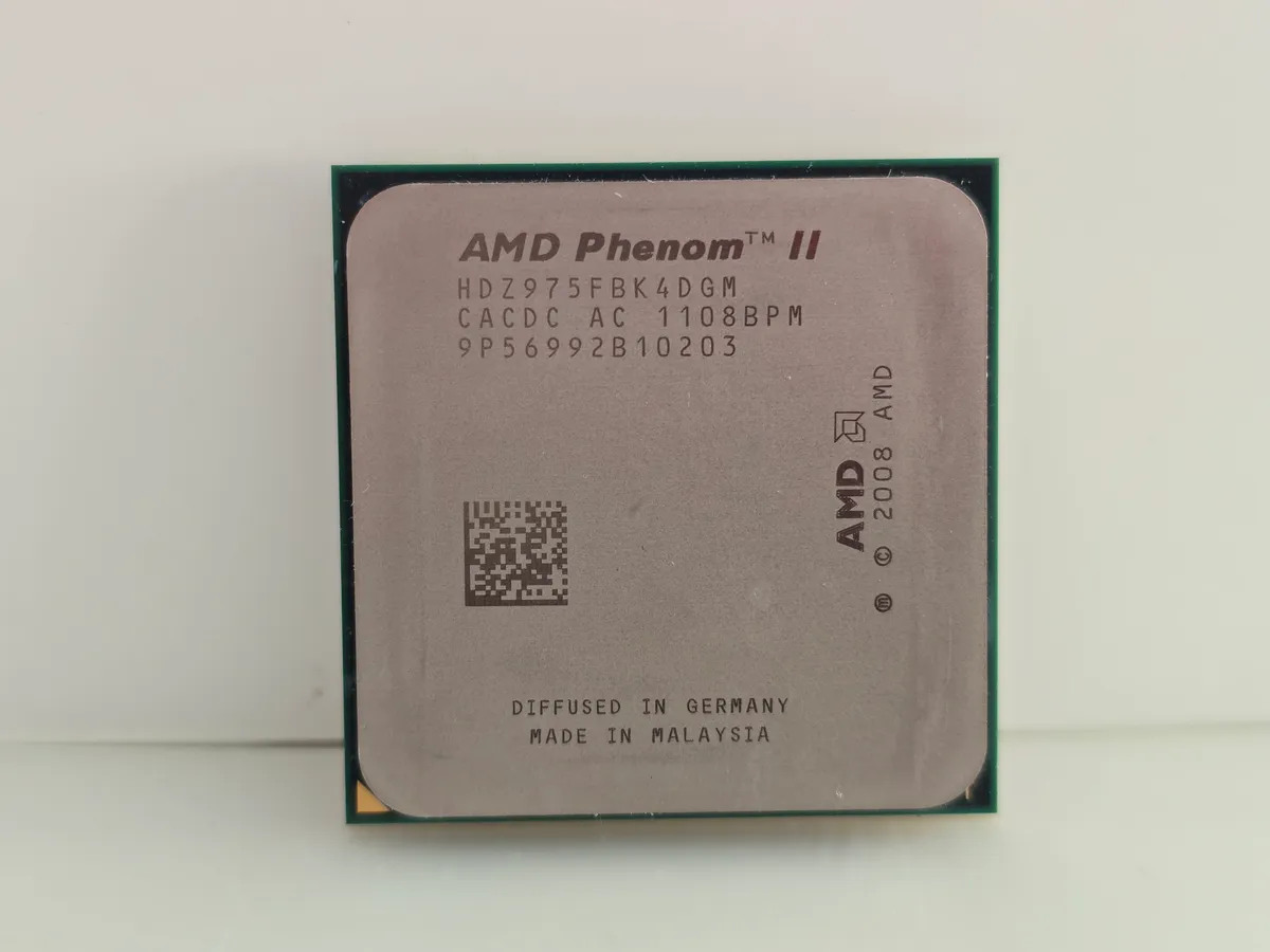 Процесор AMD Phenom II X4 975 (Socket AM2+/AM3, 3.6 ГГц, 4 ядра, бу)