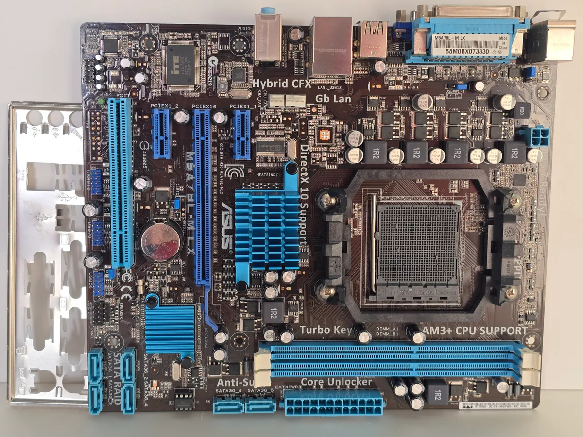 Купити Материнську плату ASUS M5A78L-M LX (DDR3, AMD FX, б/у)
