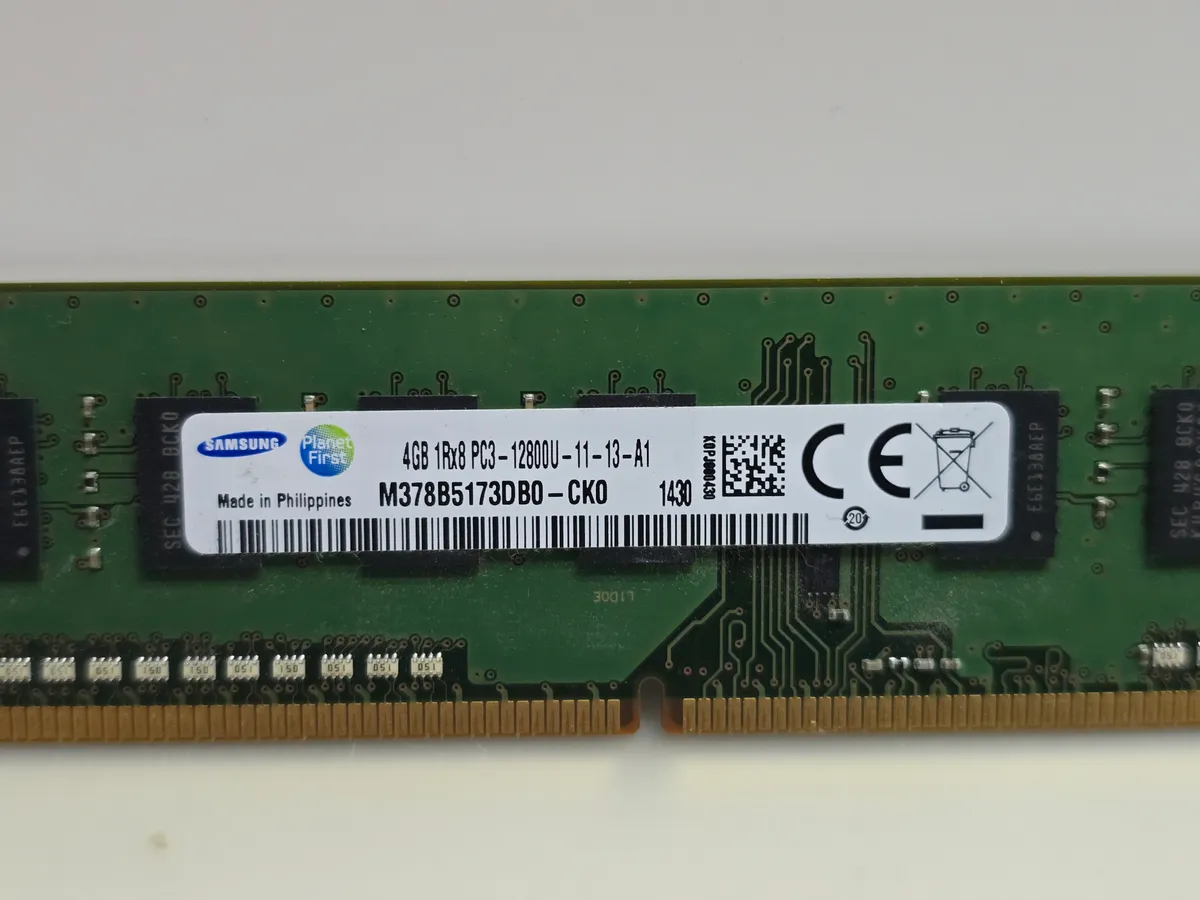 Купити оперативну пам'ять Samsung 4GB DDR3 1600 МГц б/у з гарантією 1 місяць | Kompi