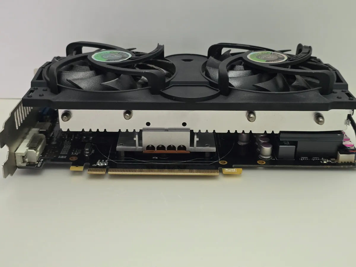 Купити вживану відеокарту Point of View GeForce GTX 570 1280MB GDDR5 (Б/у, перевірена, гарантія 1 мі