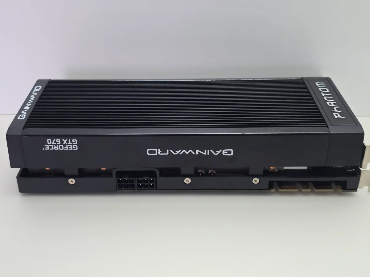 Купити вживану відеокарту Gainward PHANTOM GTX 670 2GB GDDR5 (Б/у, перевірена, гарантія 1 міс.)
