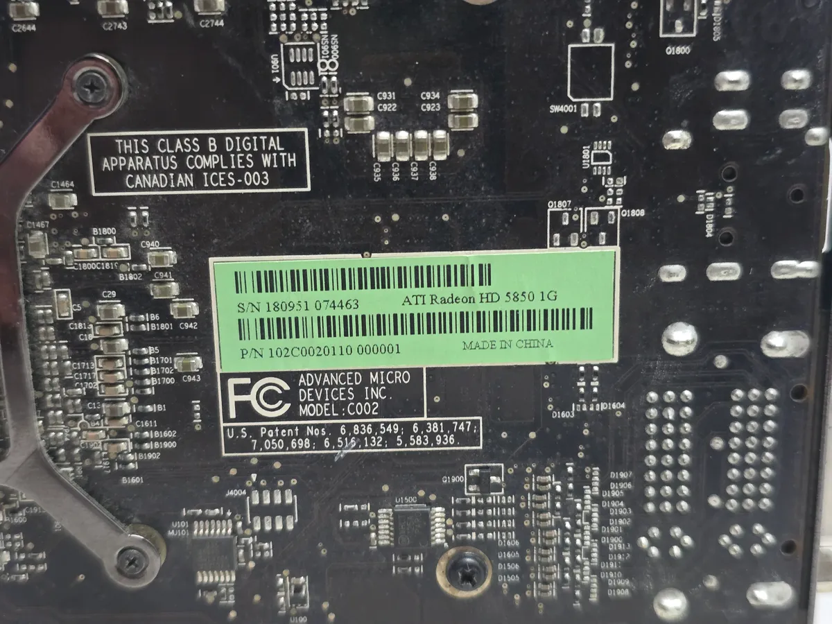 Відеокарта ASUS Radeon HD 5850 1GB GDDR5 Б/У – Купити в Україні