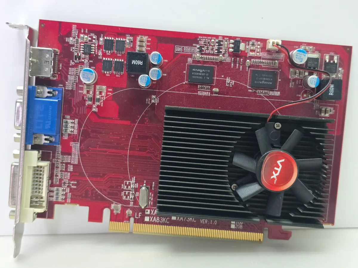 Відеокарта VTX Radeon HD 6670 1GB GDDR3 Б/У – Купити в Україні