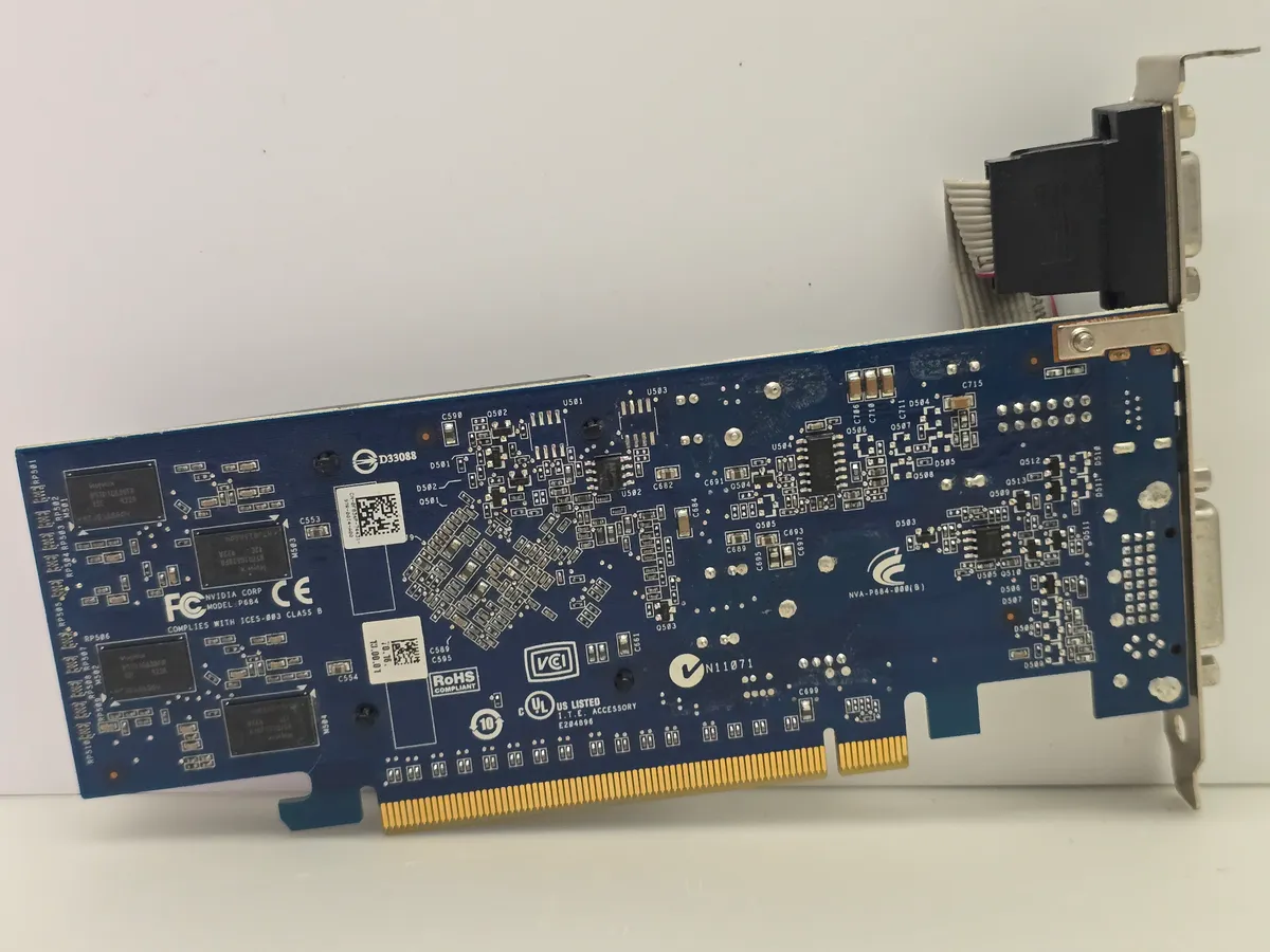 Відеокарта Nvidia GeForce GT 220 1GB GDDR3 Б/У – Купити в KOMPi