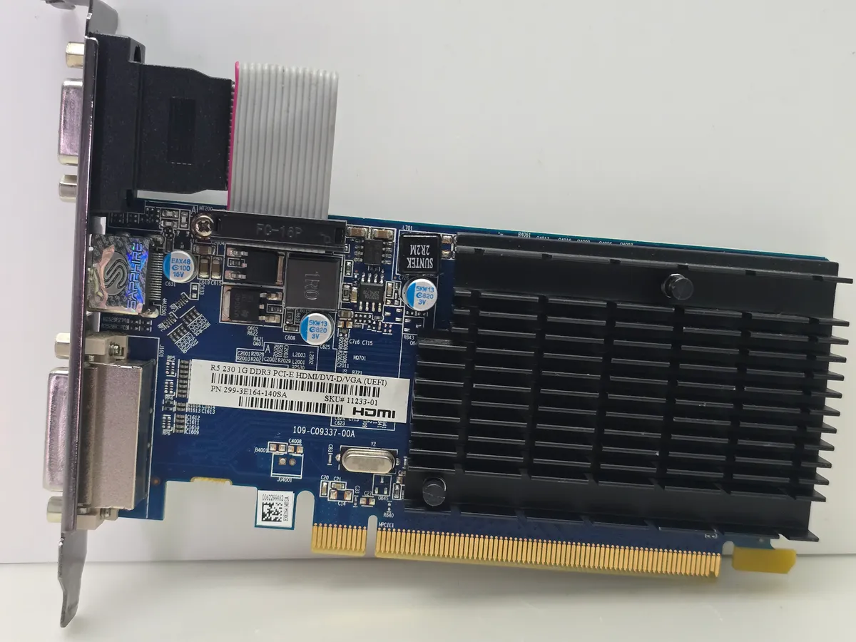 Відеокарта Sapphire Radeon R5 230 1GB GDDR3 Б/У – Купити в Україні
