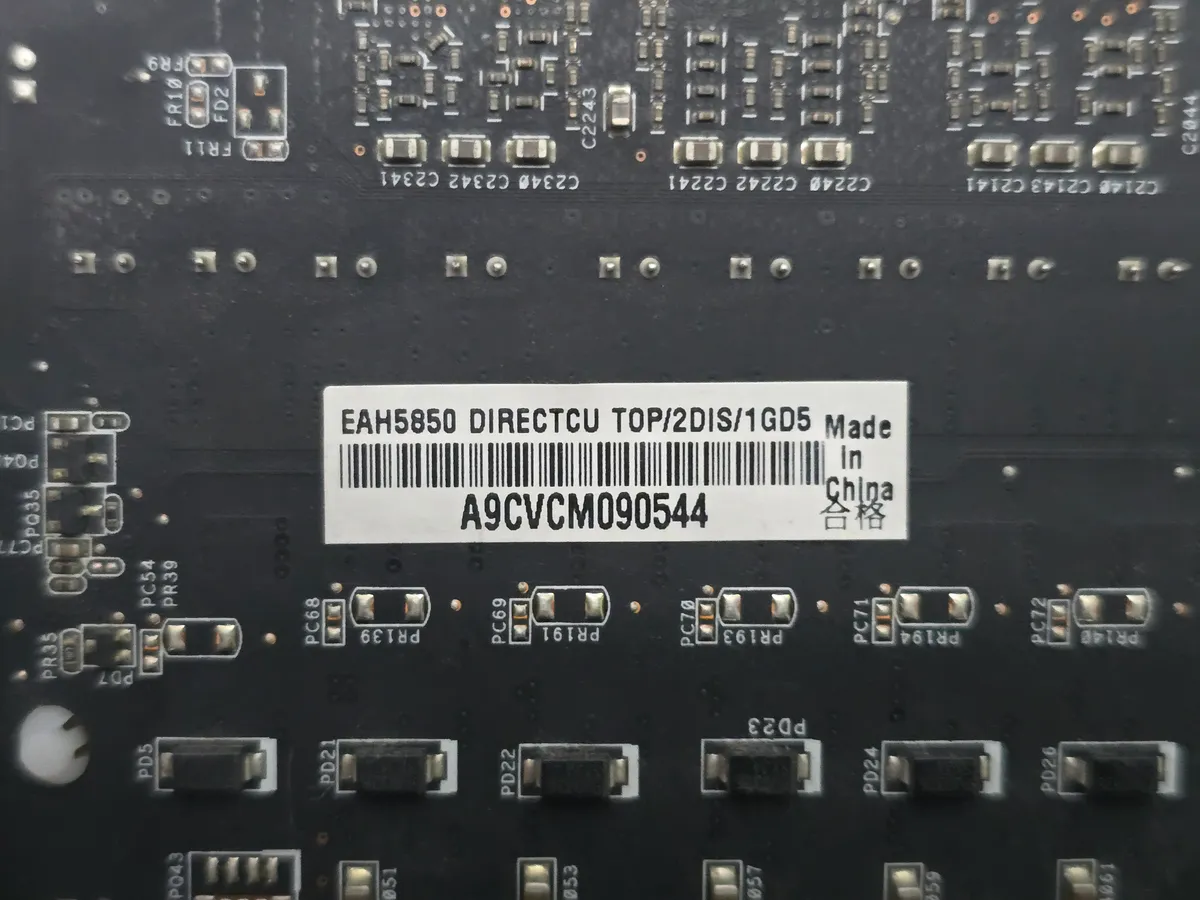 Купити відеокарту ASUS Radeon HD 5850 1GB б/у в Україні – перевірена з гарантією