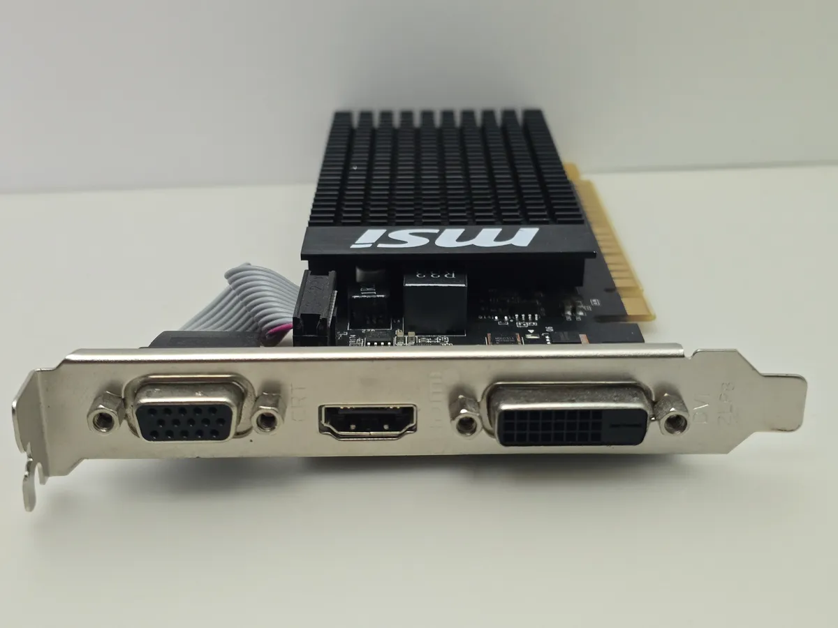 Купити б/у відеокарту MSI GeForce GT 710 2GB GDDR3 в Україні