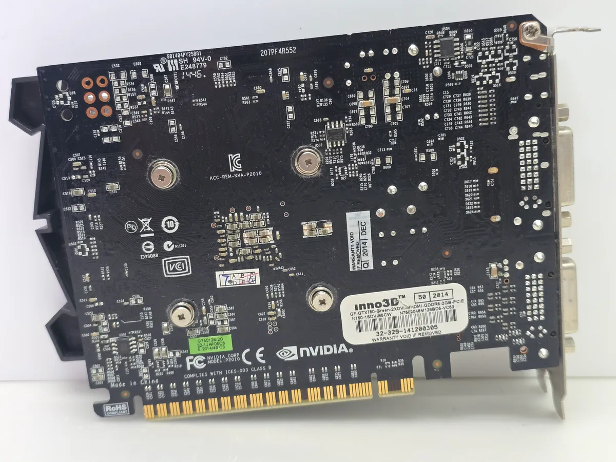 Купити б/у відеокарту Inno3D GeForce GTX 750 2GB GDDR5 в Україні