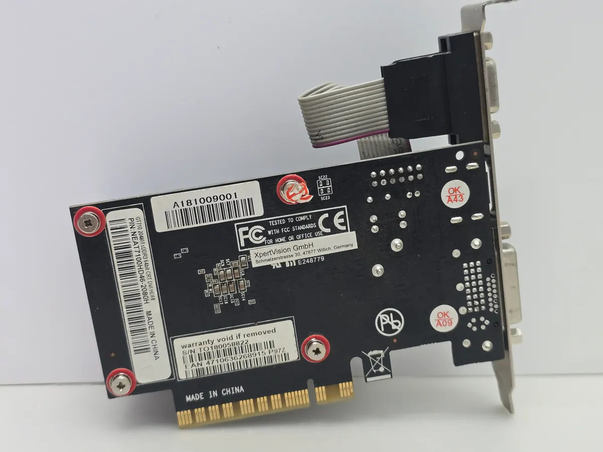 Купити б/у відеокарту PALIT GeForce GT 710 2GB GDDR3 в Україні